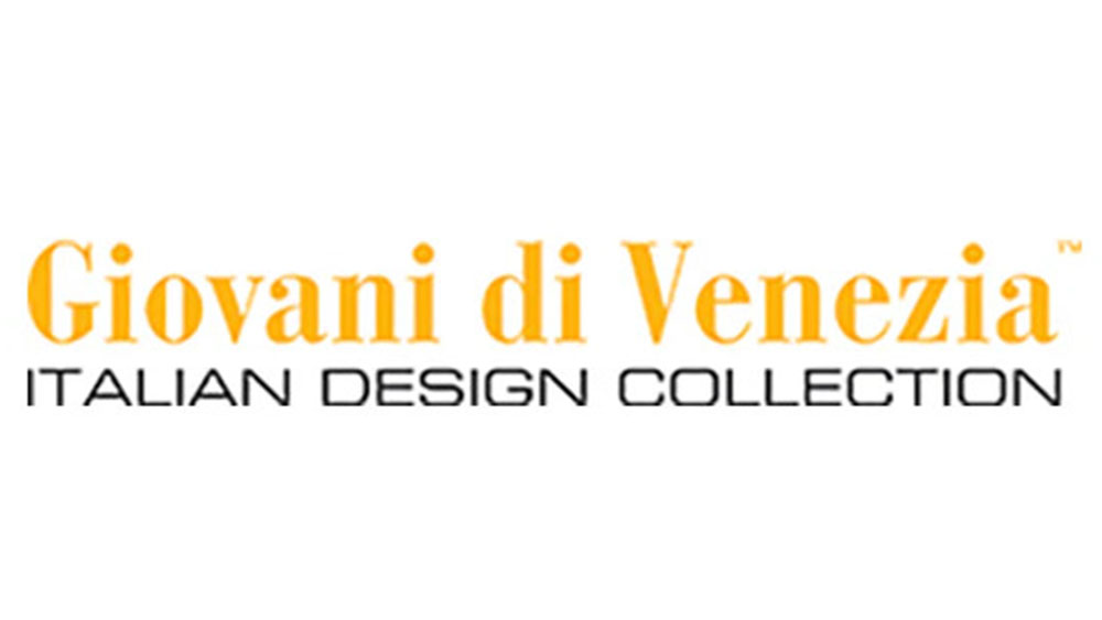 Gold and black logo for Giovani di Venezia Italian Design Collection eyewear brand - Hometown Eyecare