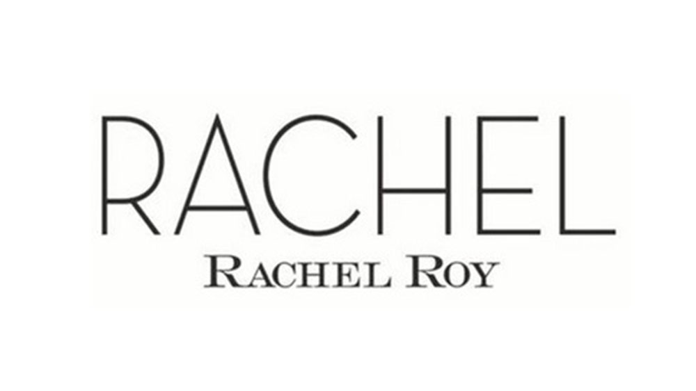 Rachel Rachel Roy logo in elegant black font representing chic, fashion-forward eyewear designs - Hometown Eyecare